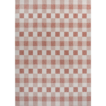 Darcy Traditional Geometric Bold Gingham Area Rug